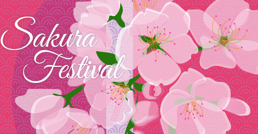 Sakura Festival Graphic