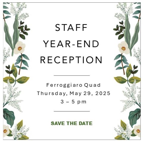 Staff YE Reception