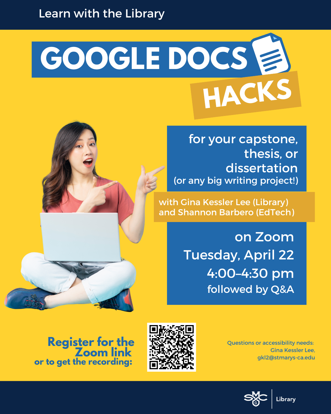 Google Docs Hacks poster