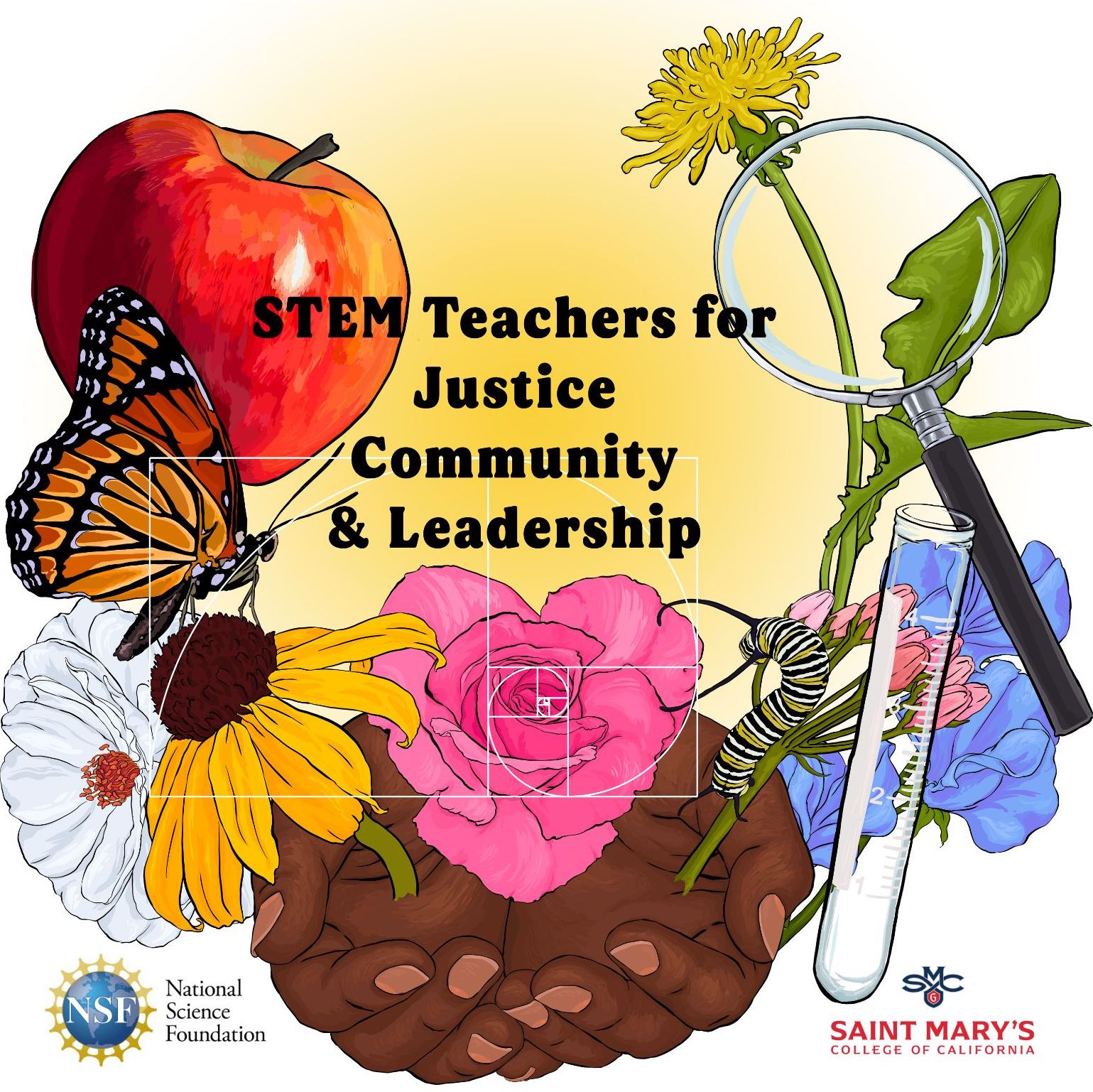 Graphic for STEM Teachers for Justice, Community and Leadership