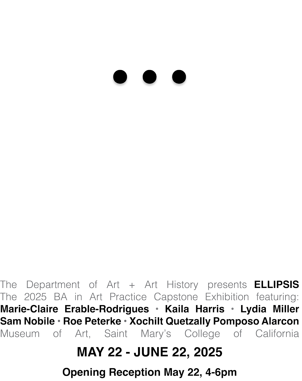 student art poster