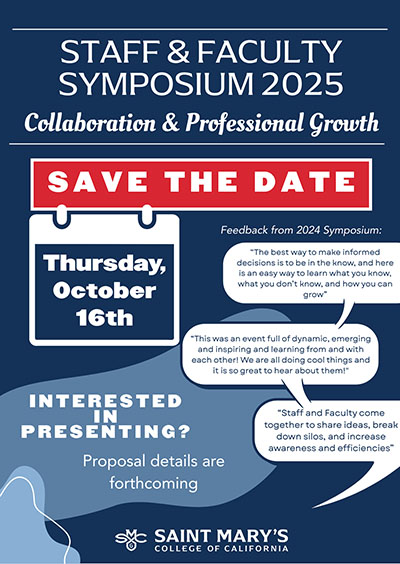 Staff and Faculty Symposium 2025 Save the Date