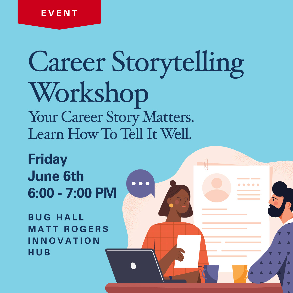 career storytelling workshop