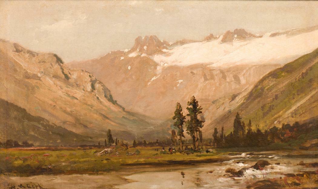 William Keith depiction of Mount Lyell