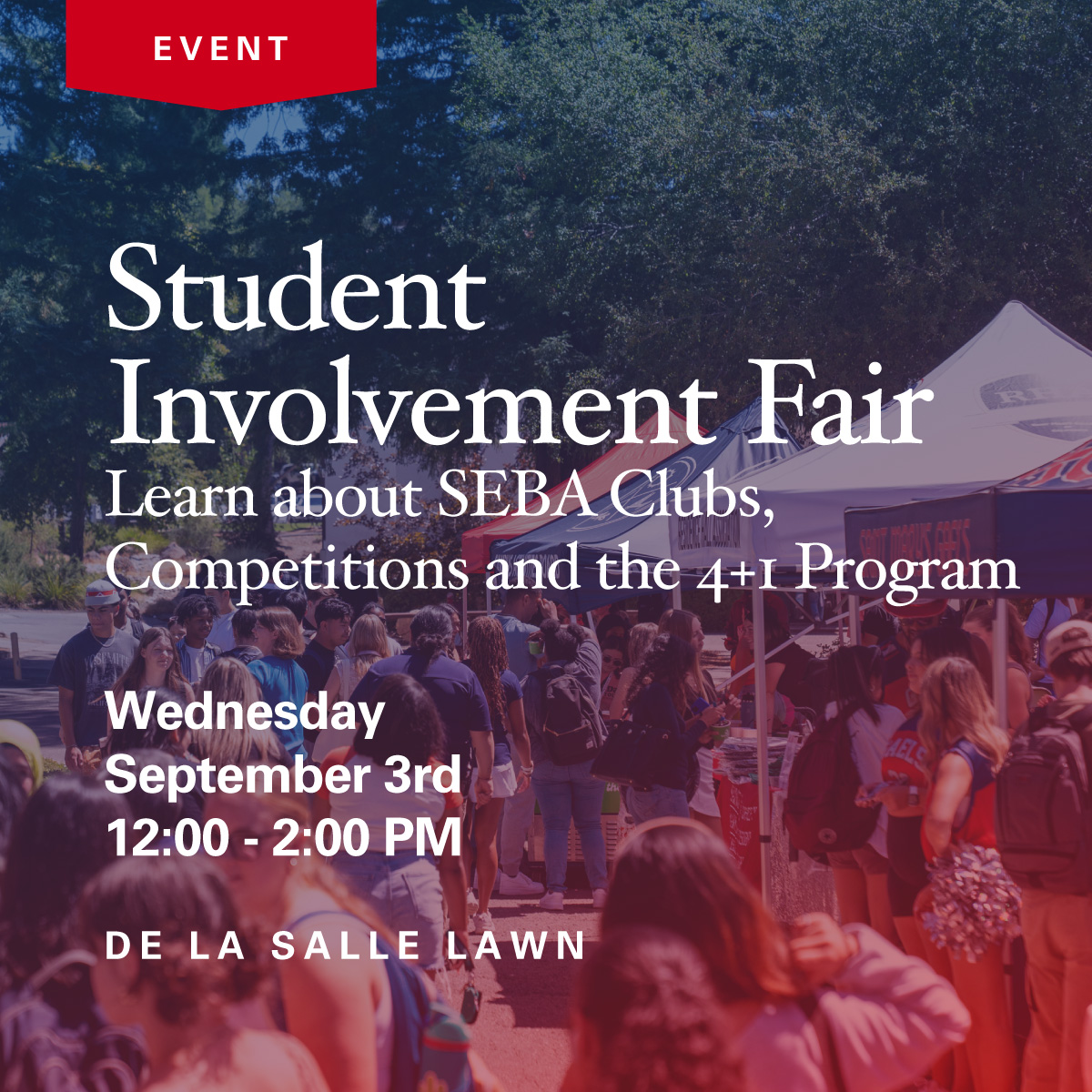 seba student inolvement fair