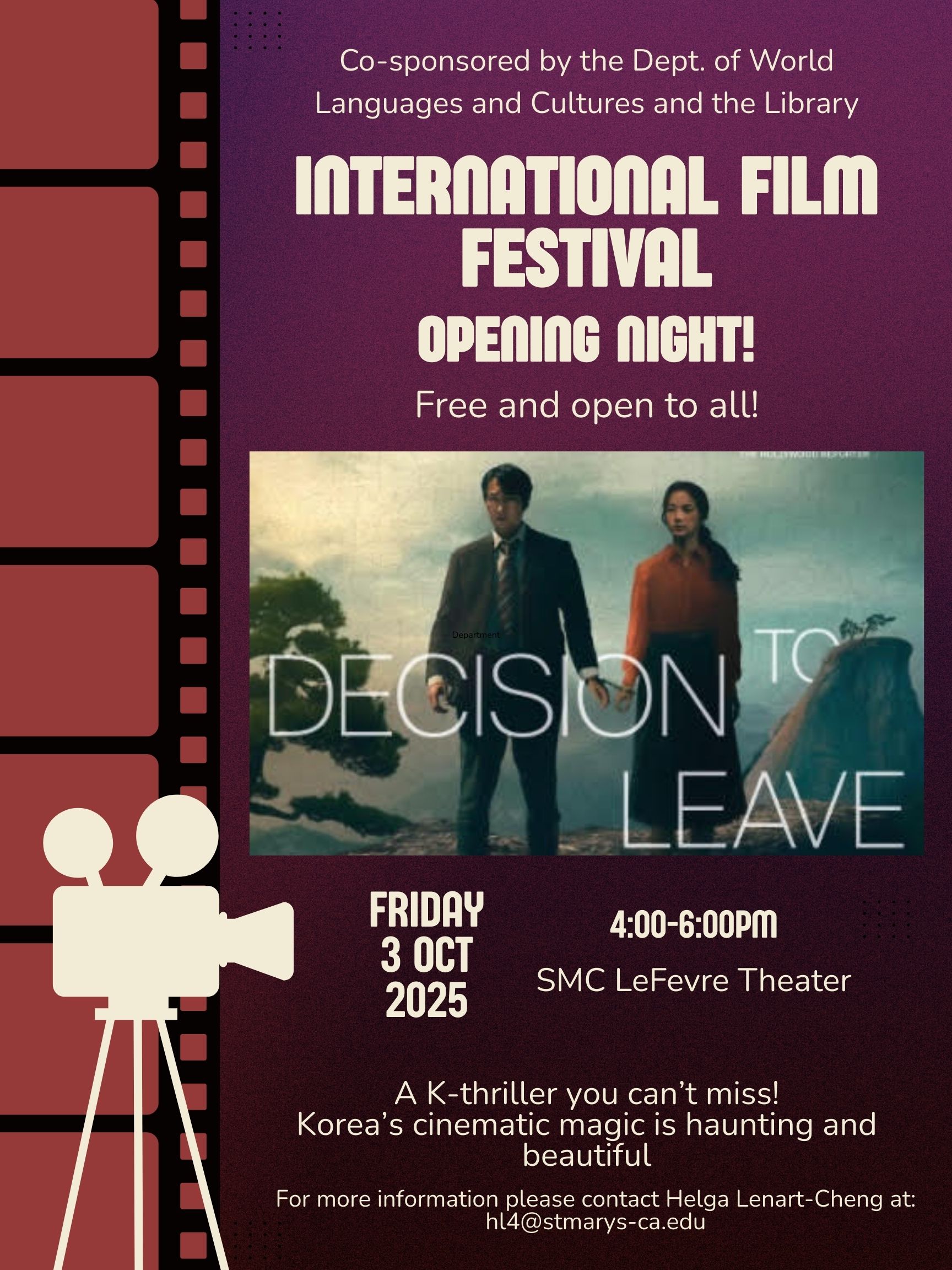 10-3-25 WLC Film Fest Opening Night