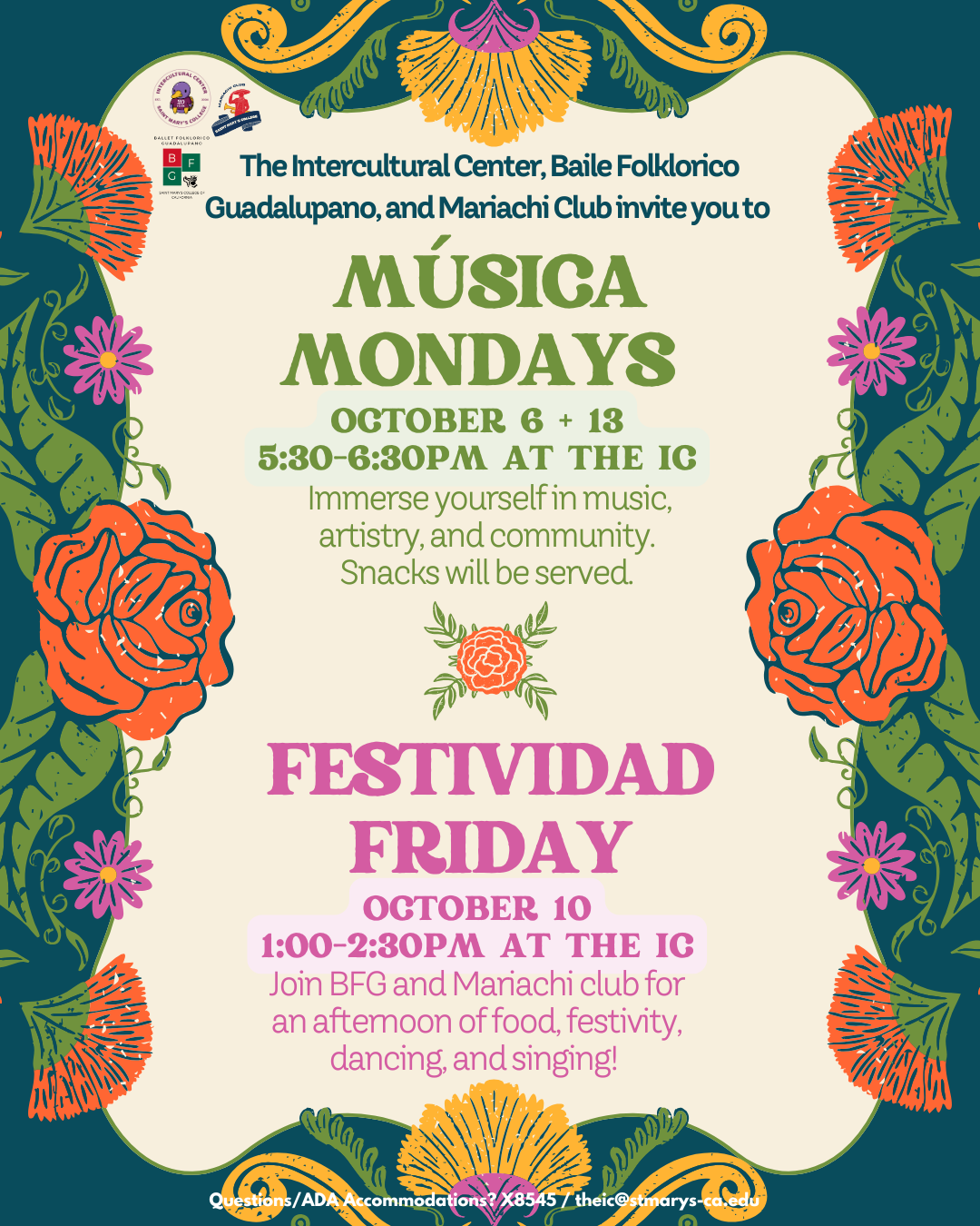 Musica Mondays Save the Date