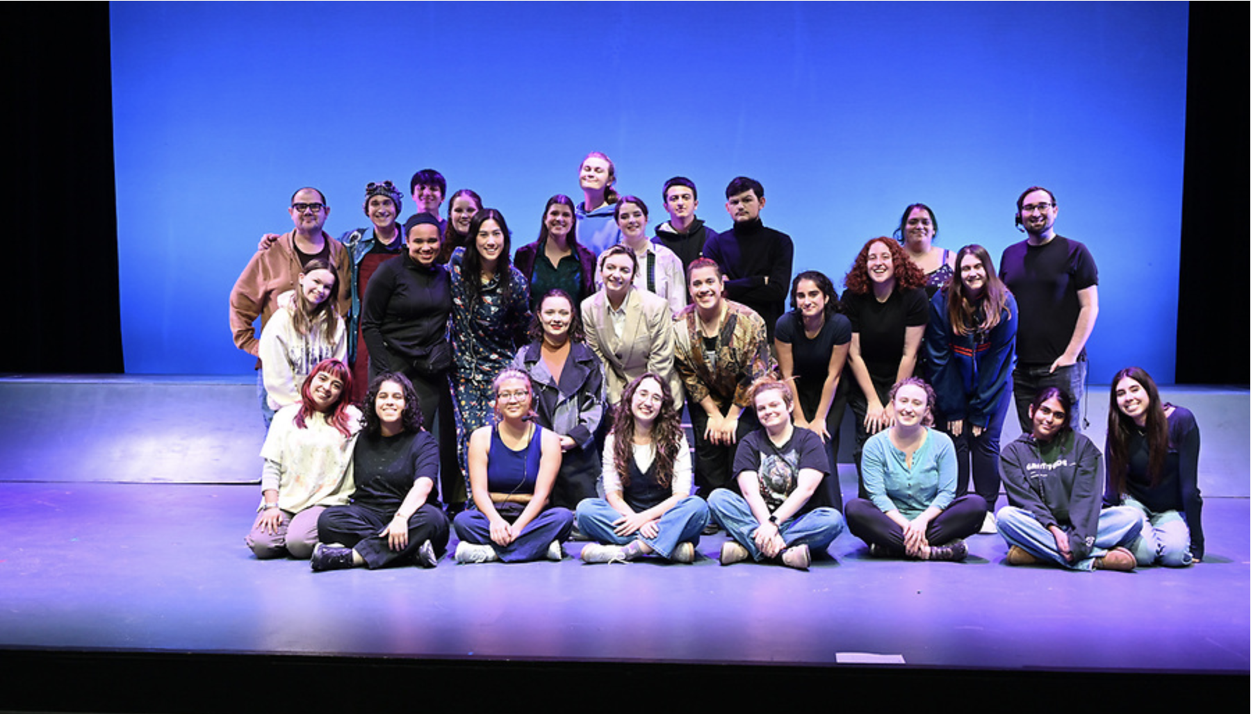 Cast and Crew of THE LATE WEDDING at SMC