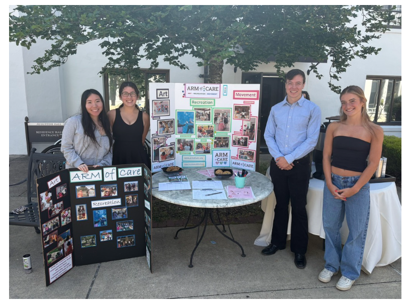 Writing Studies Student Group Presenting their internships 2025