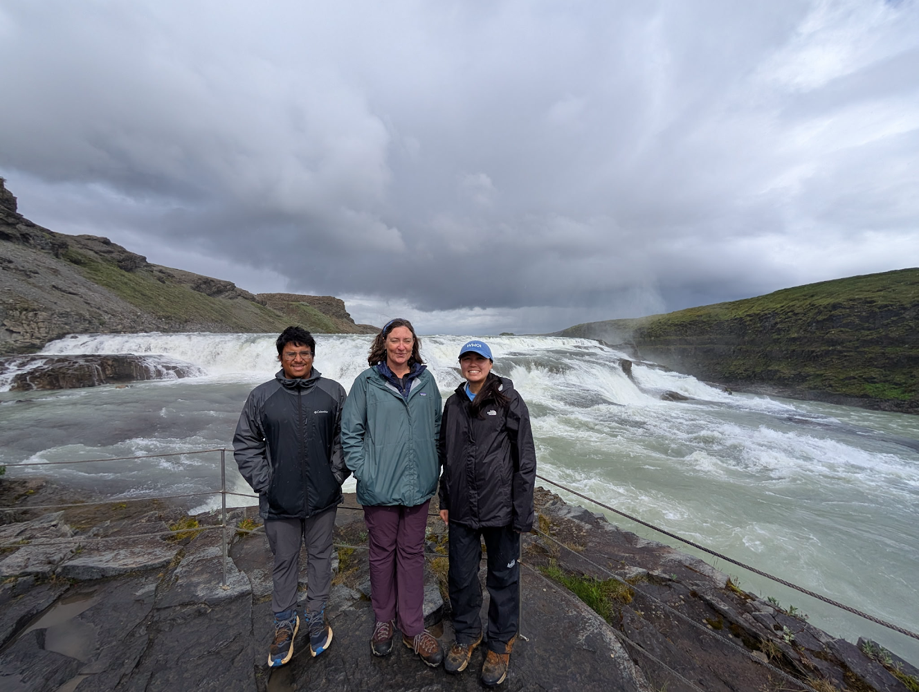 Randy Cabrera, Alice Baldridge, and Aruna Silva