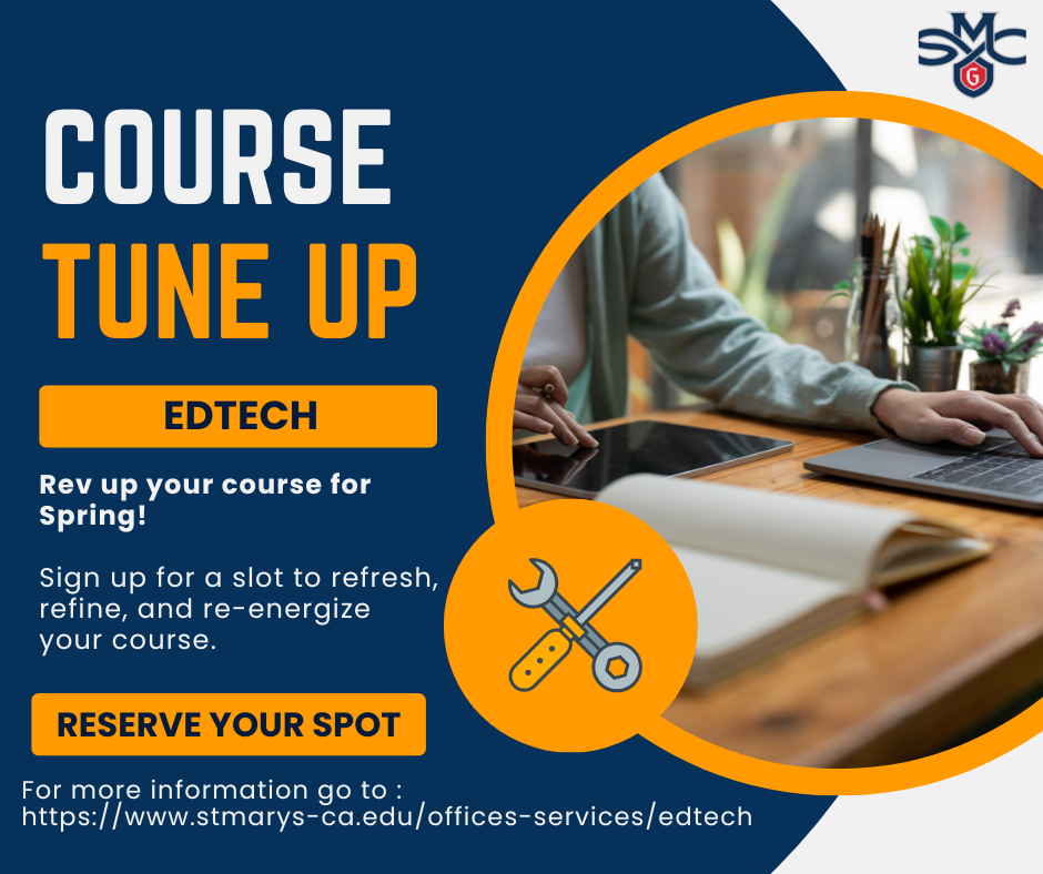 Course Tune Up Sessions