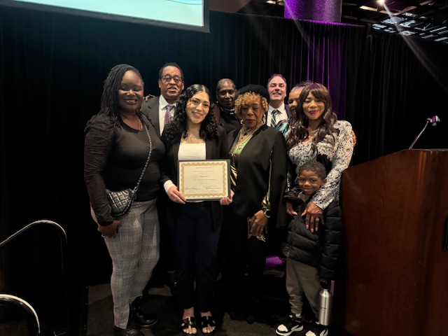 Daryanna Ceja and Veralene Garrett's family