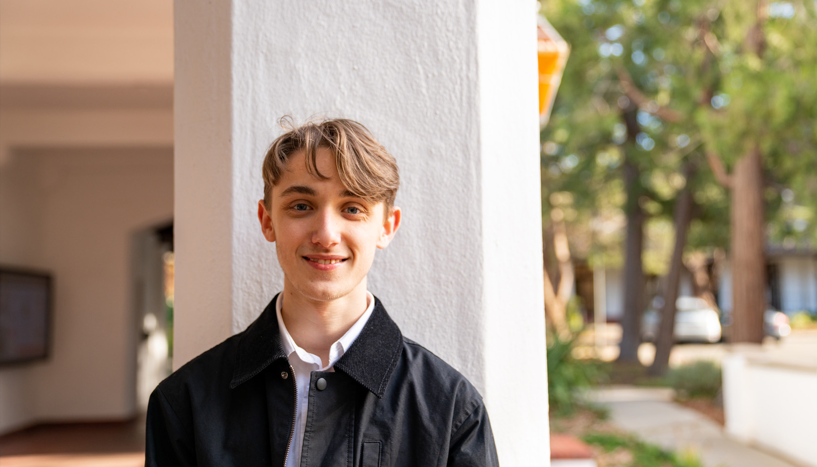 Lachlan Hovany '28 on campus