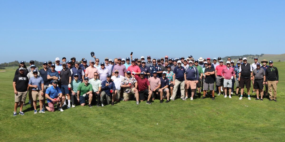 Rugby Golf Tournament Group Photo