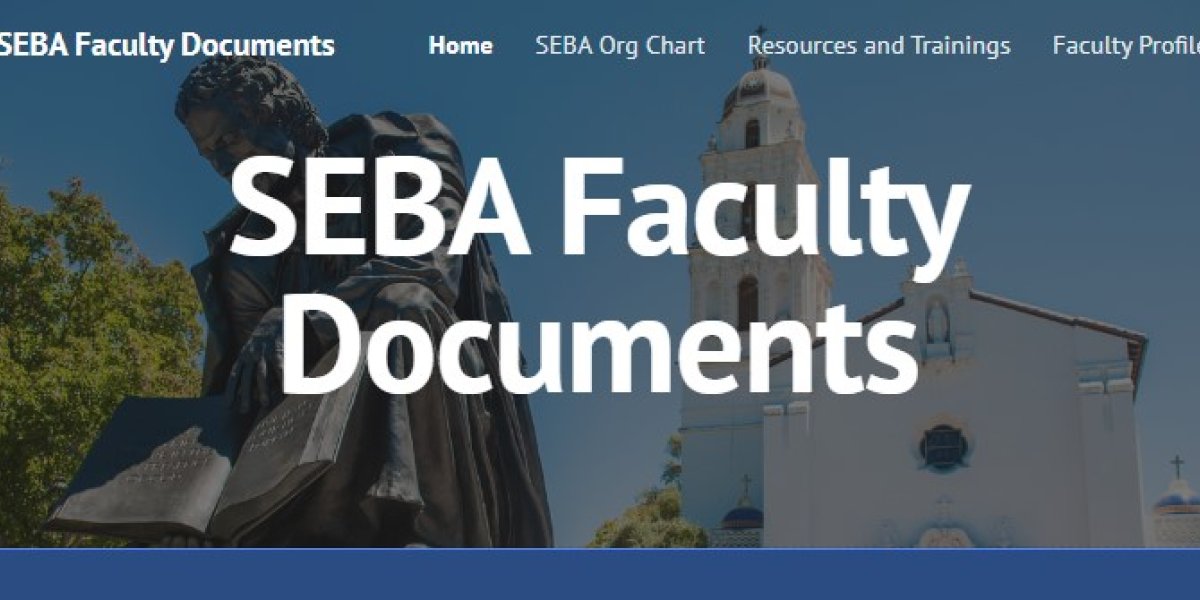 Screen shot of the SEBA Docs google site