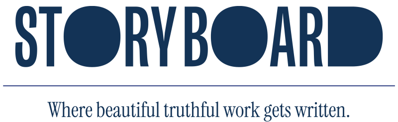 The Storyboard residency logo.