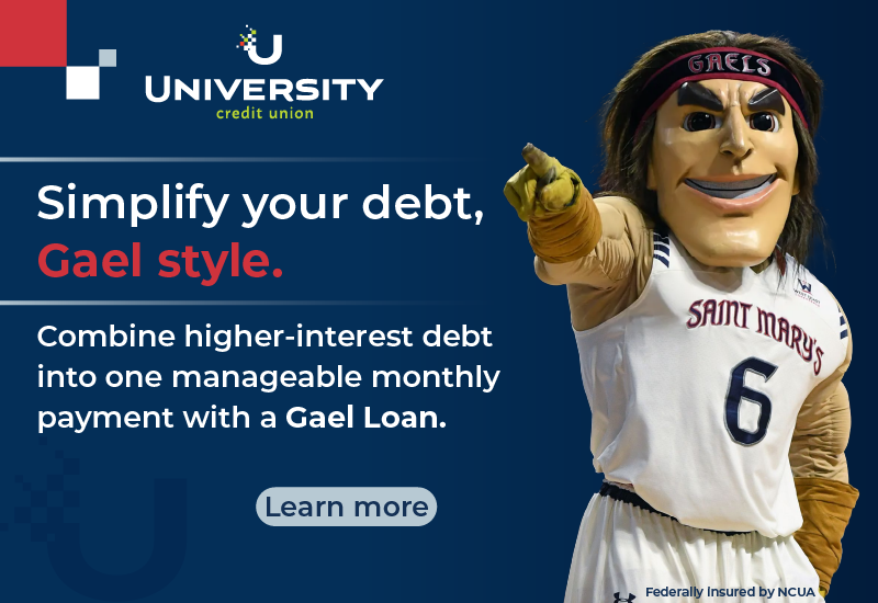 Ad: "Simplify your debt, Gael style"