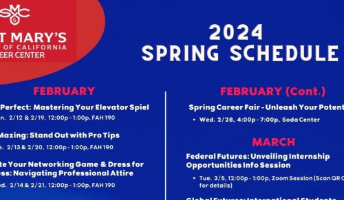 schedule spring 2024 cc