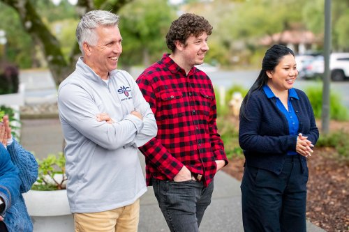 the admission team in awe of sanjay's mentalism
