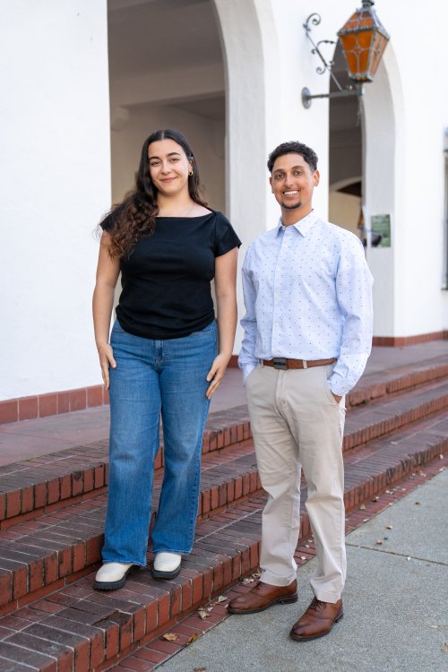 Sara Alhejazin and Saifo Haddad