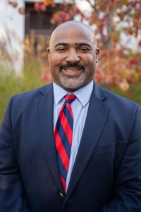 Lloyd Schine in suit and tie 