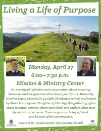 Living a Life of Purpose flyer 