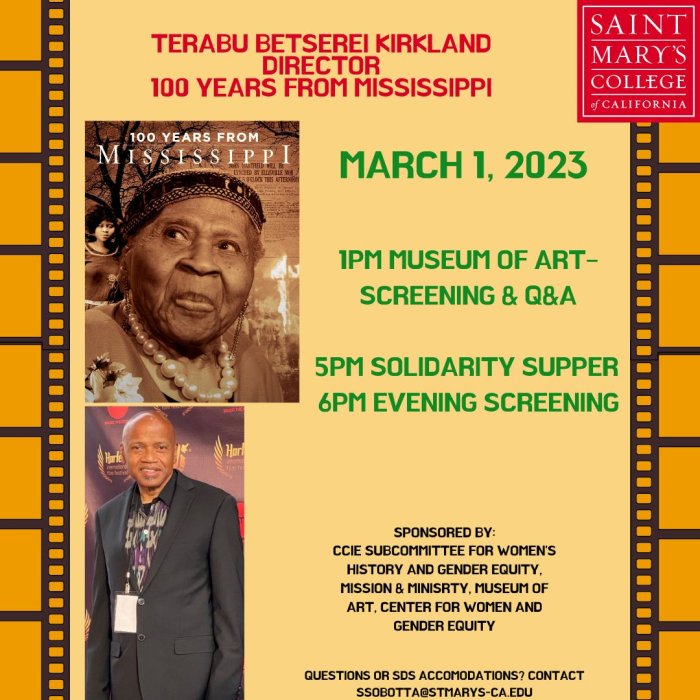 '100 Years of Mississippi' with Terabu Betserei Kirkland