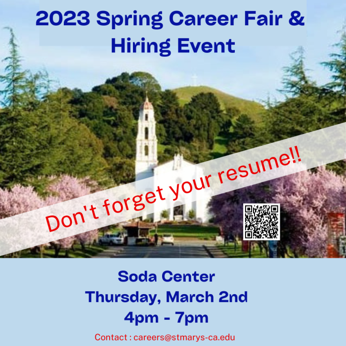 2023 Spring Career Fair
