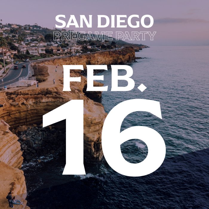 San Diego pregame party