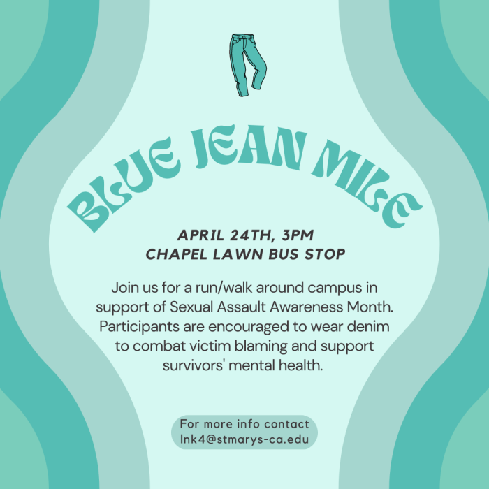 Blue Jean Mile event