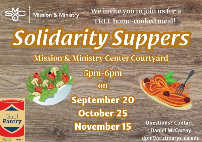 Solidarity Supper Flyer