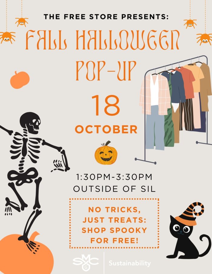 Free Store Halloween Pop Up