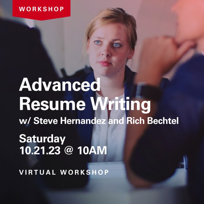 advanced resume writing