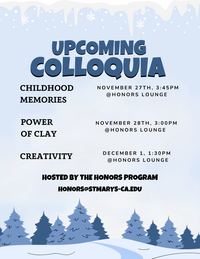 Honors Colloquia Flyer for Week 13 FA23