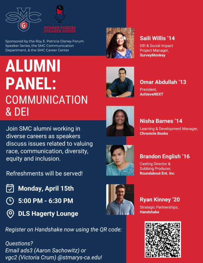 Alumni Panel:  Communication & DEI