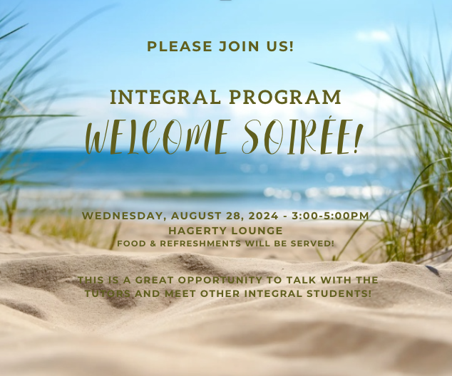 Integral Program Welcome Soirée