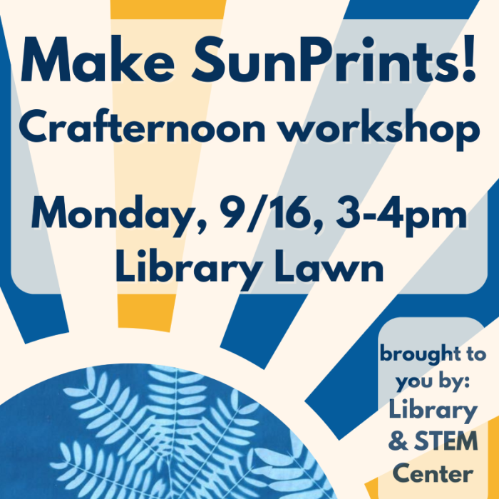 flyer with event details. All details are in the posting