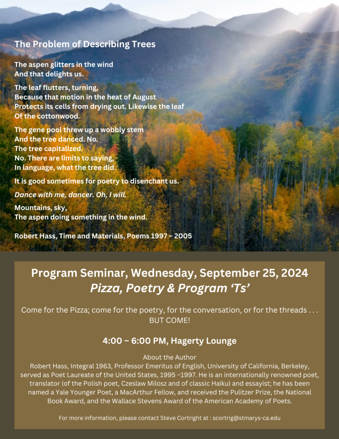 9-25-24 Integral Fall Program Seminar Flyer