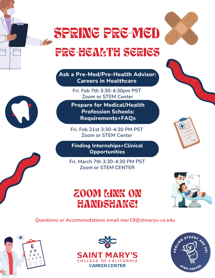 2025 Spring Pre Med Health Series