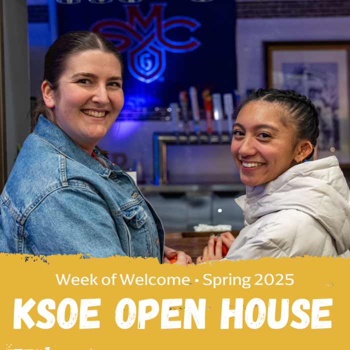 Graphic for KSOE open house