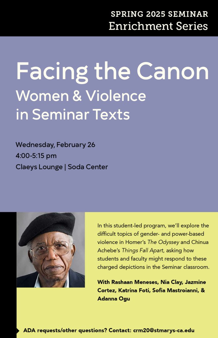 Facing the Canon flyer