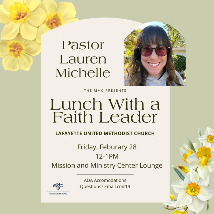 Lunch with a Faith Leader