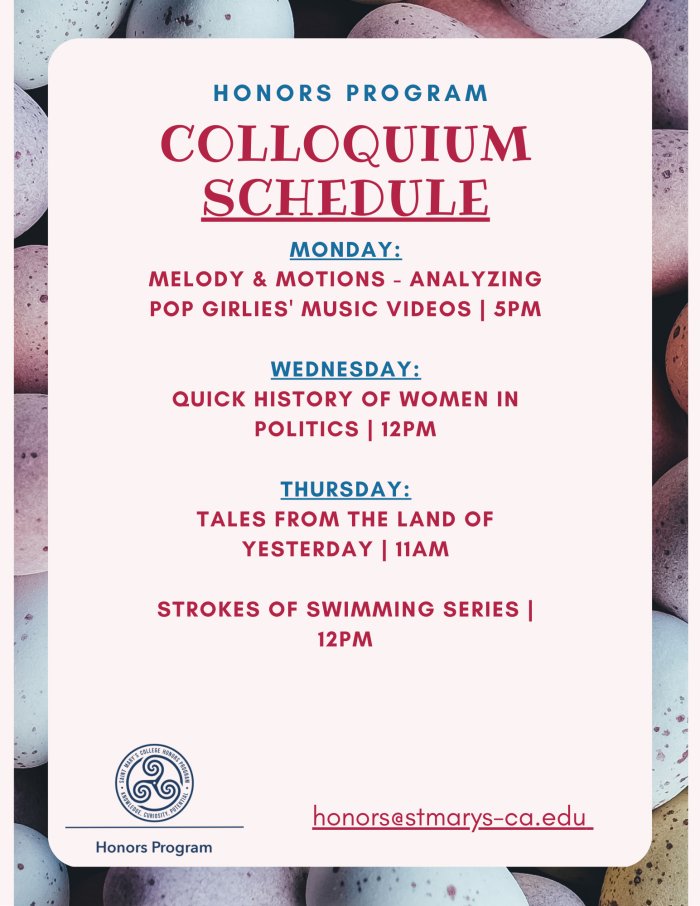 Colloquia Week 10