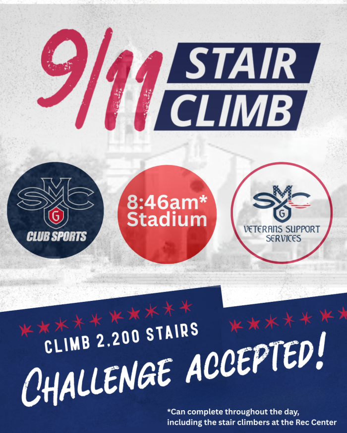 9/11 Stair Climb  at 8:46am at the SMC Stadium