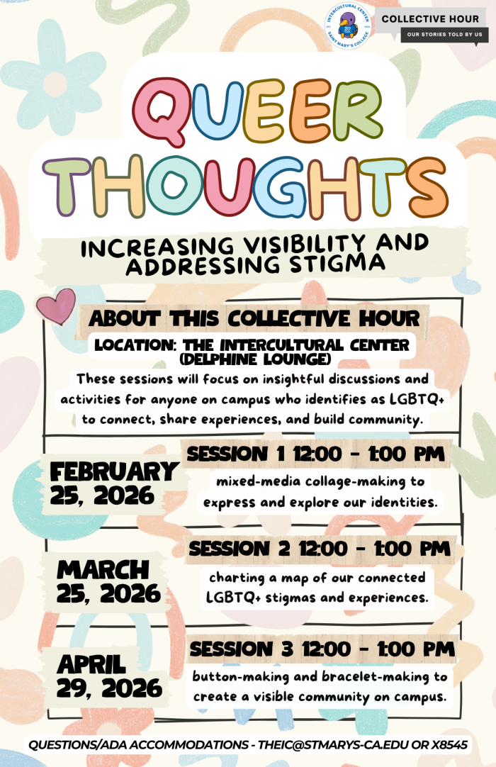 Colorful background will multicolor letterings that present this collective hour.