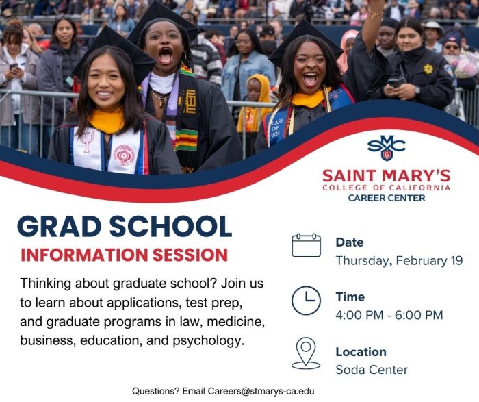 Grad School Info Session