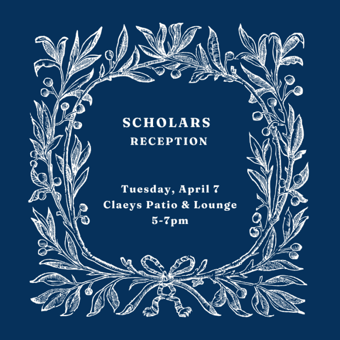 Scholars Reception