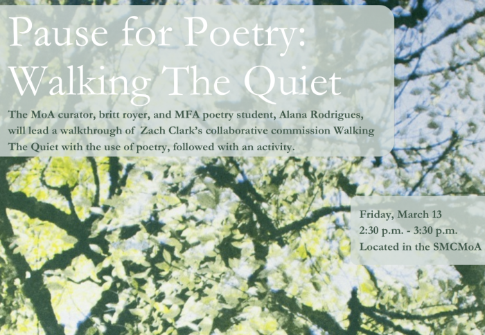 Pause for Poetry: Walking The Quiet