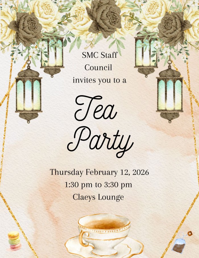 staff council tea party 