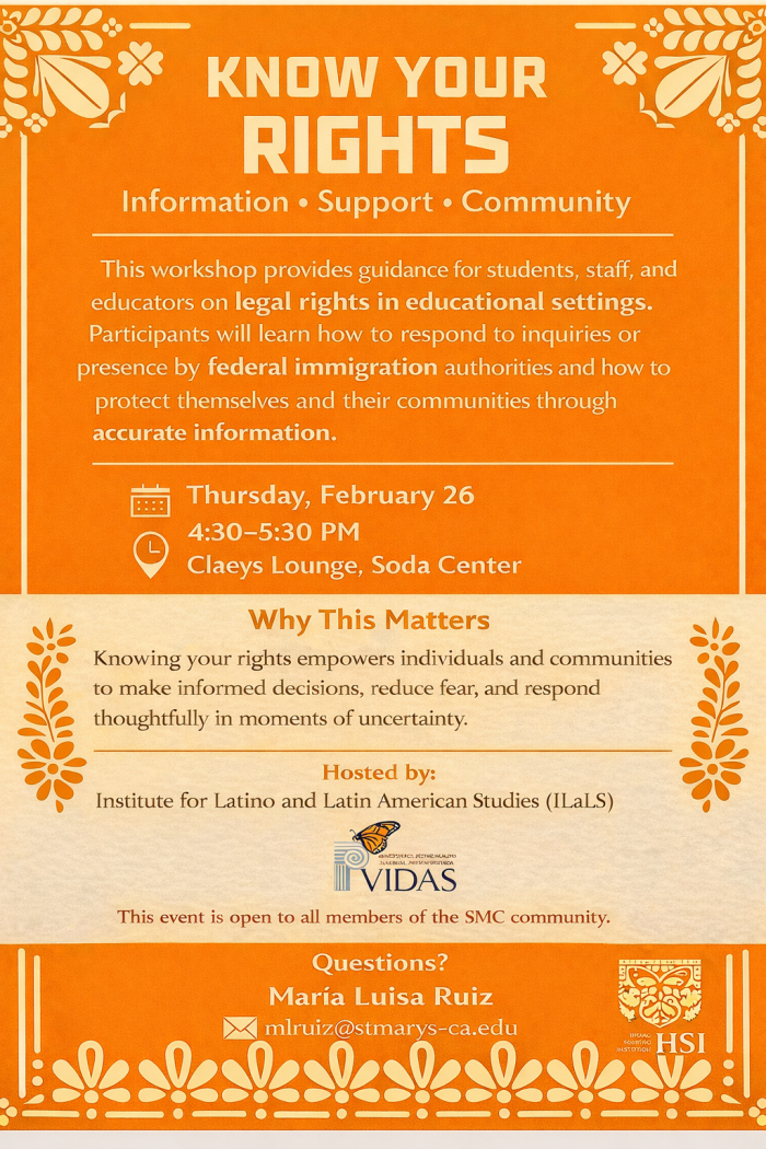 know your rights poster